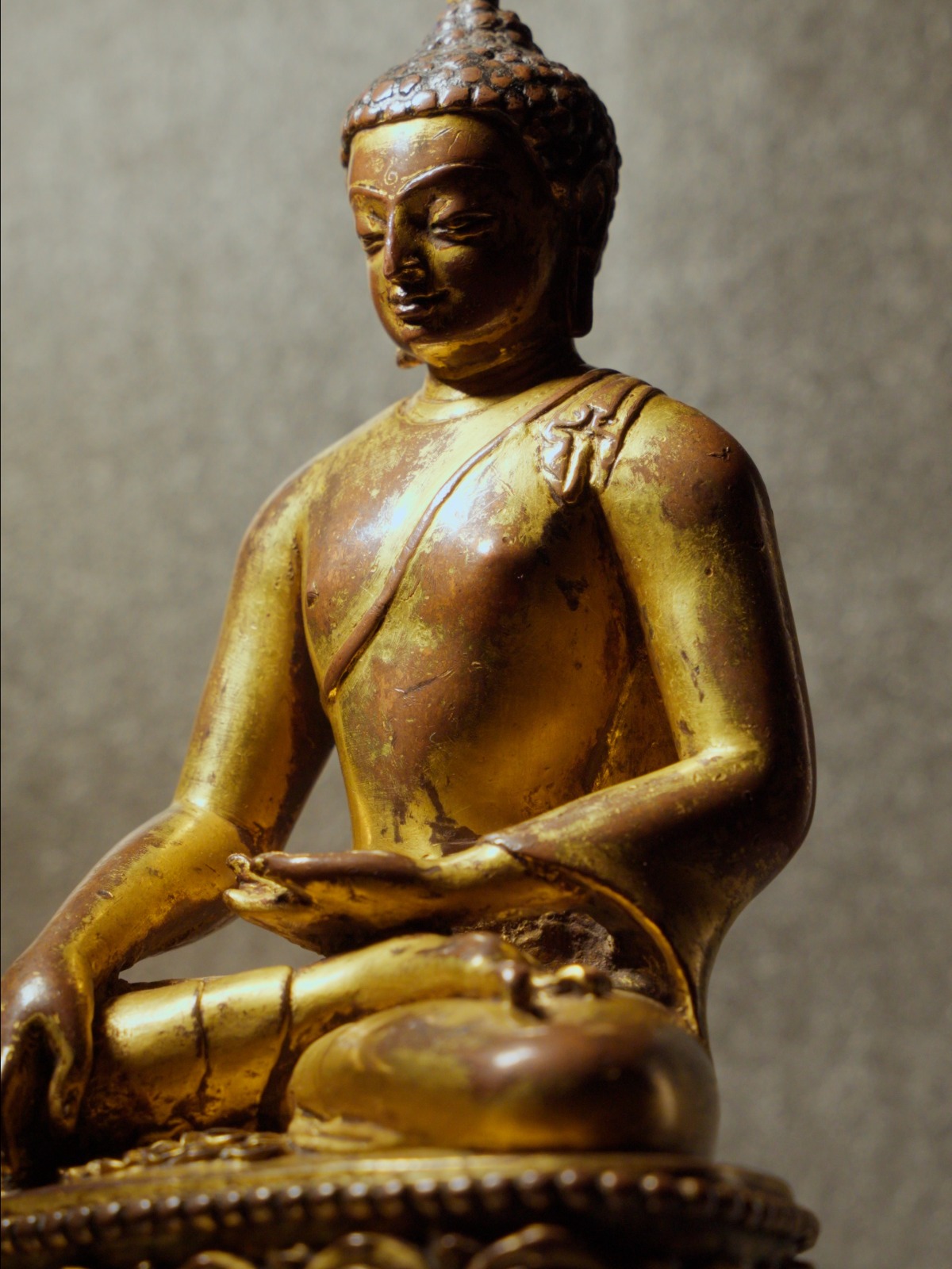 12世纪释迦牟尼 竹瑾居藏