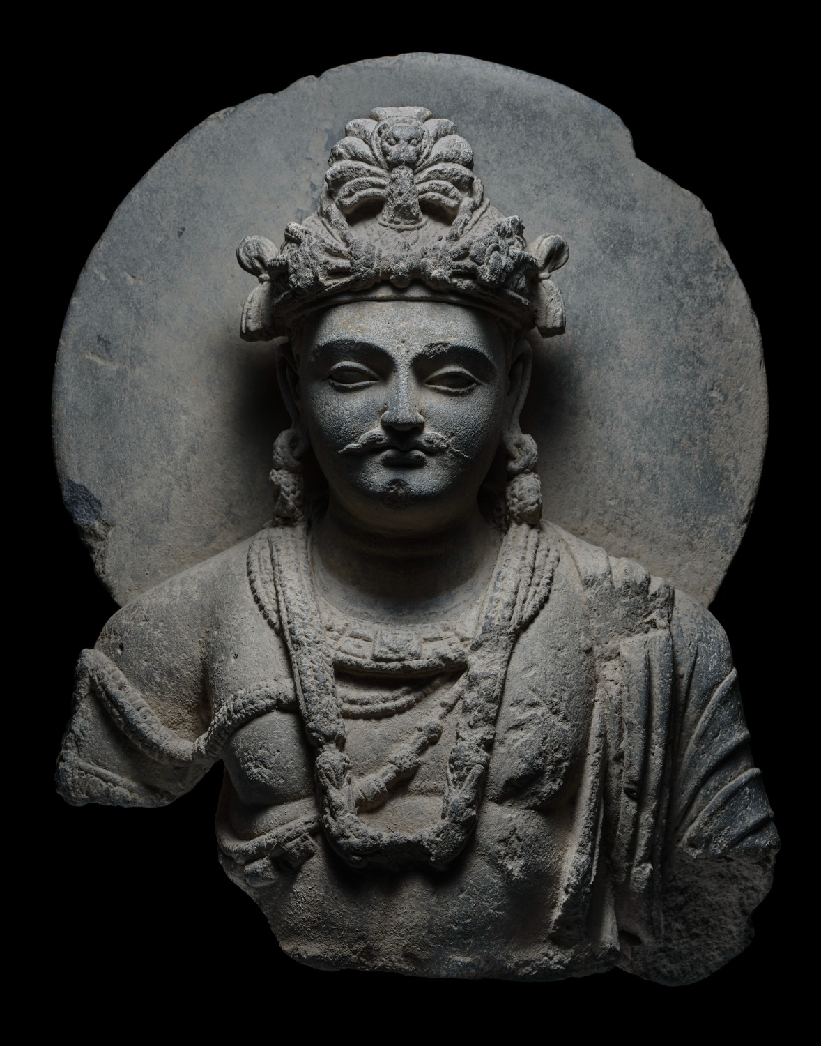 菩萨半身像 Half Bod Buddha Statue