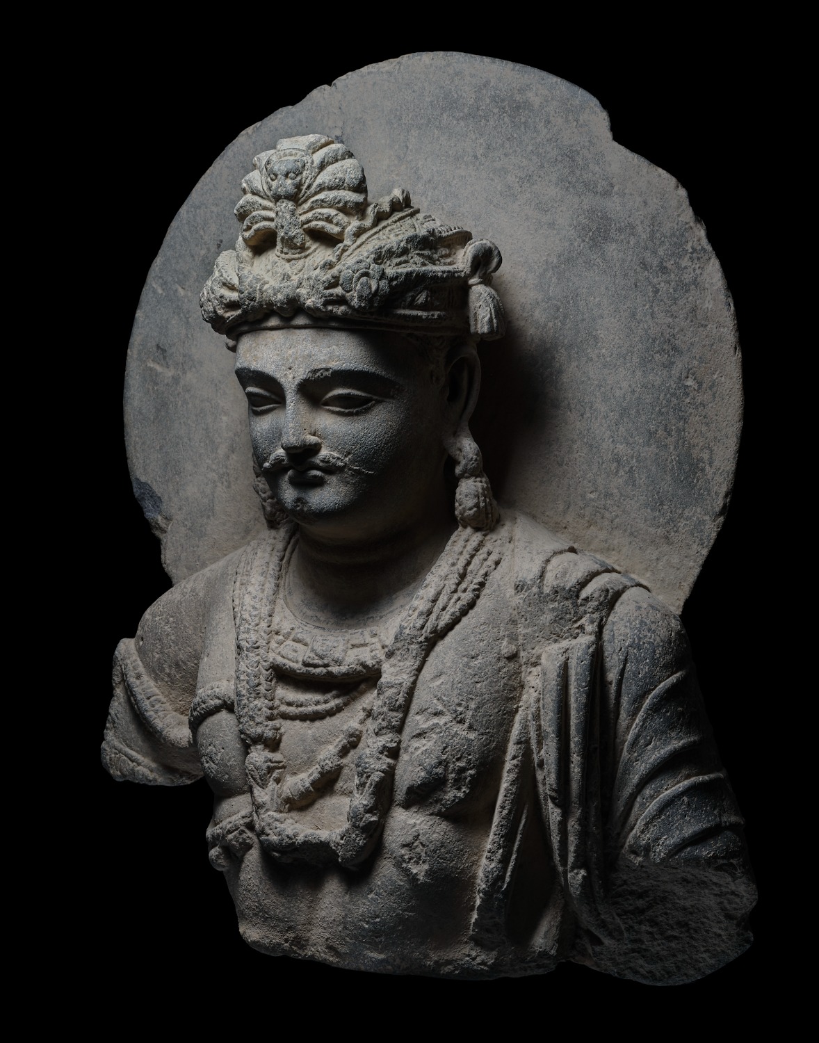 菩萨半身像 Half Bod Buddha Statue