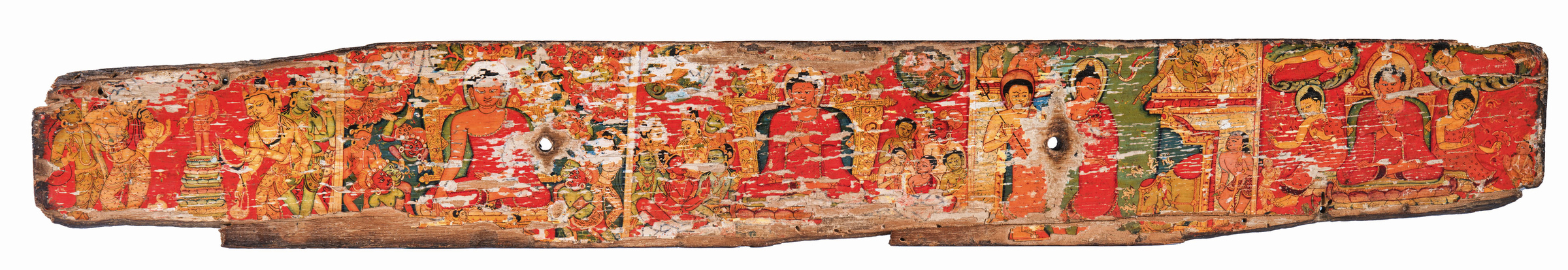 八千颂般若贝叶经 Aṣṭasāhasrikā Prajñāpāramitā on a Palm-Leaf Manuscript