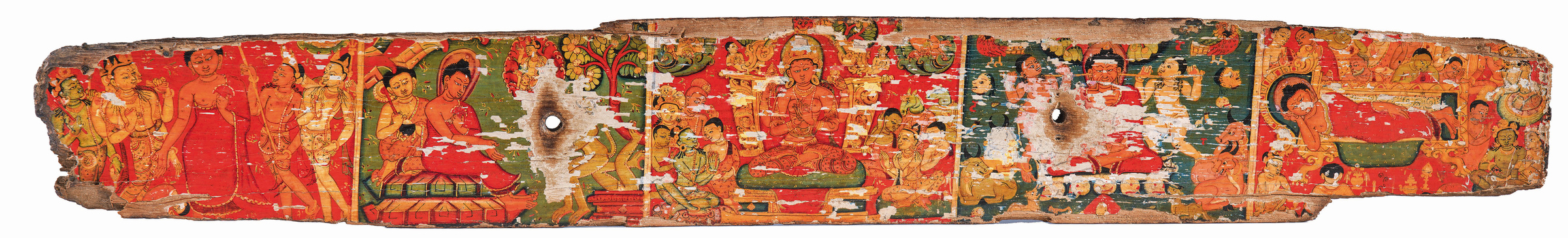 八千颂般若贝叶经 Aṣṭasāhasrikā Prajñāpāramitā on a Palm-Leaf Manuscript